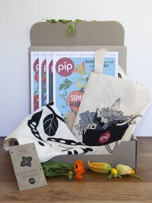 The Print Subscription, Tea Towel, Bag & Seeds Gift Box